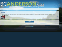 Tablet Screenshot of bcanderson.com